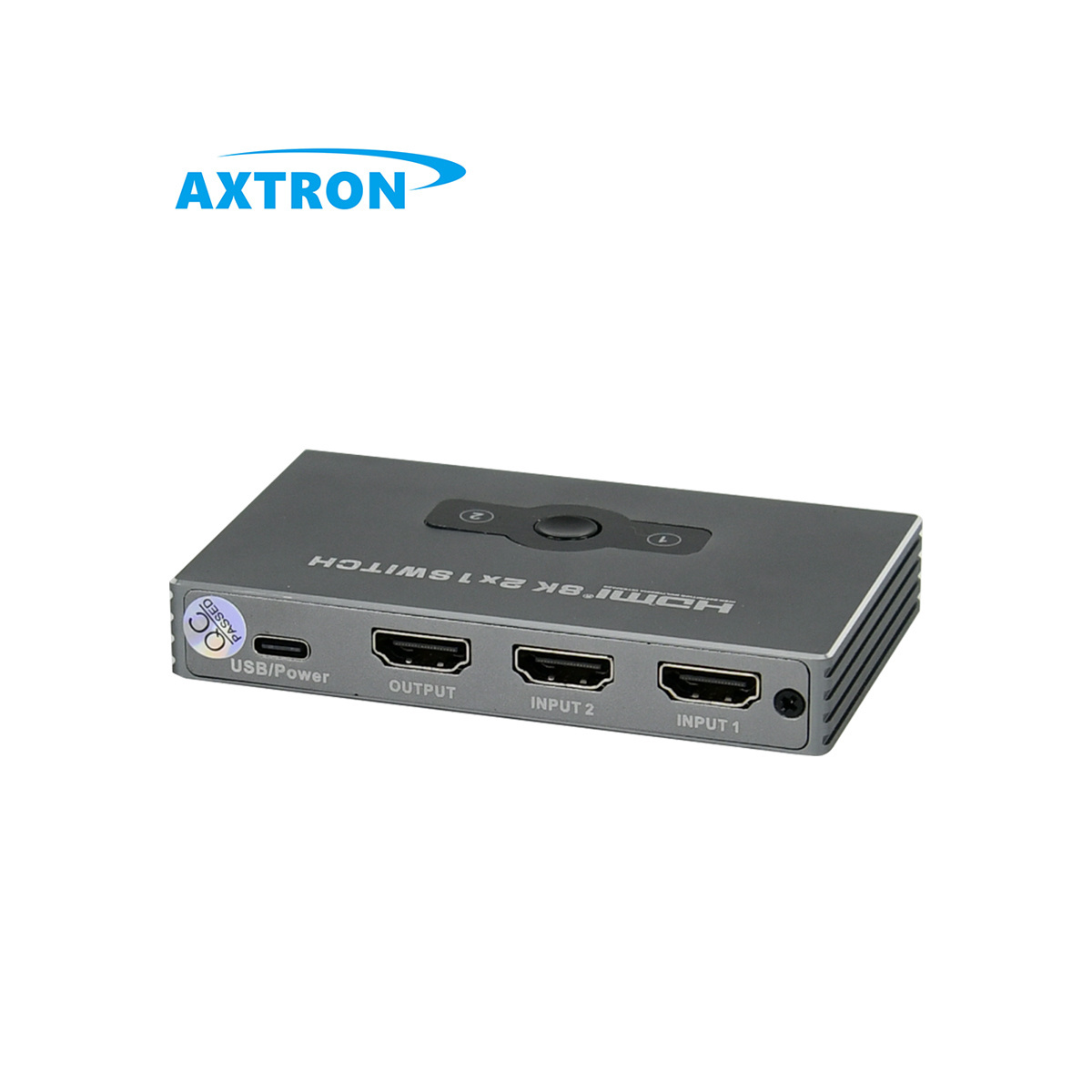 8K HDMI2.1 3D IR HDR HDCP2.3 2x1 HDMI Switch