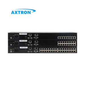 4/8/16 ports 4K RJ45 Ethernet FHD 1U Rackmount Support cascade Over IP 8 ports KVM Switch