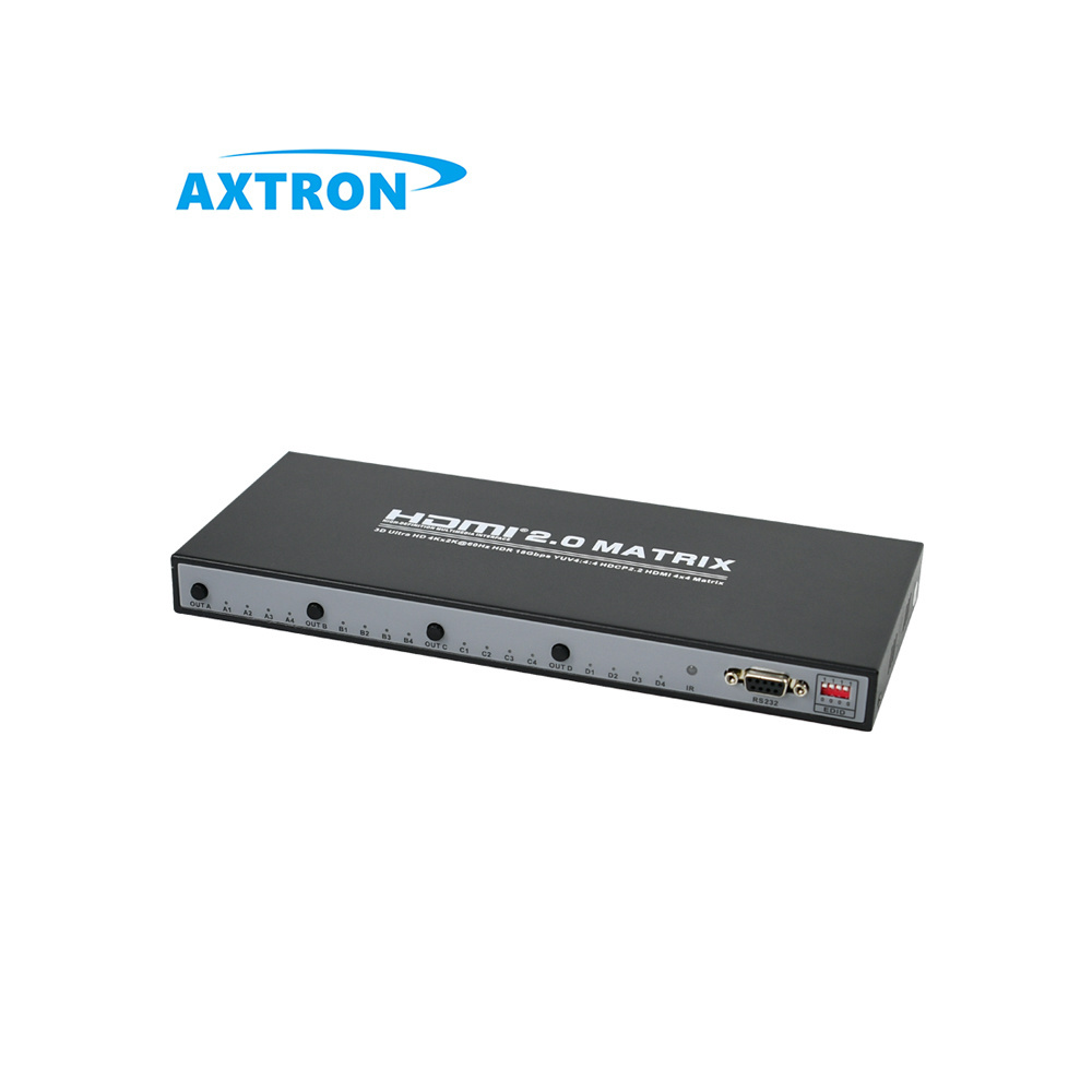 4K UHD 4 in 4 out 3D Video Wall Controller HDMI Matrix Switch