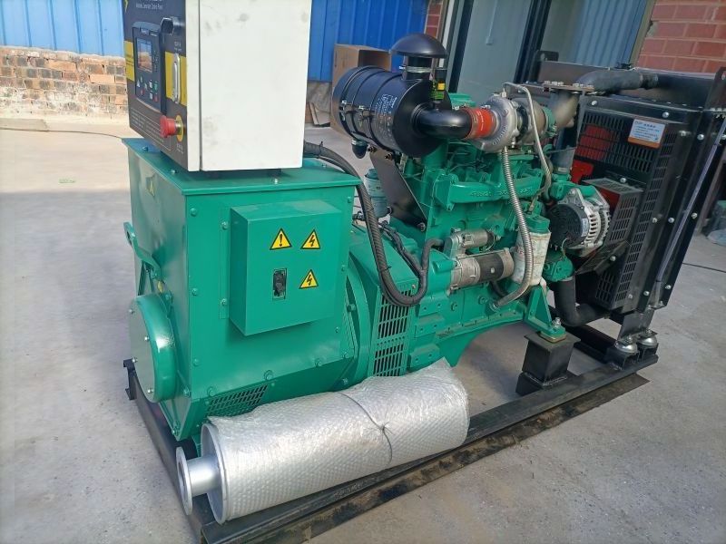 Used Cummins Three-phase Ac Synchronous Diesel Generator Set Price Mini Generator 50KW Kilo Watt 50kva Generator Certificate