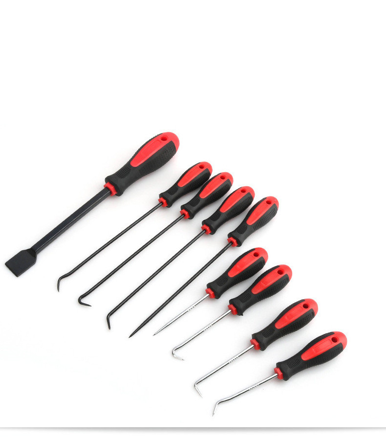 Wholesale 9Pcs/set Car Auto Vehicle Oil Seal Screwdrivers Set O-Ring Seal Gasket Puller Remover Pick Hooks Tools Sealing Tools