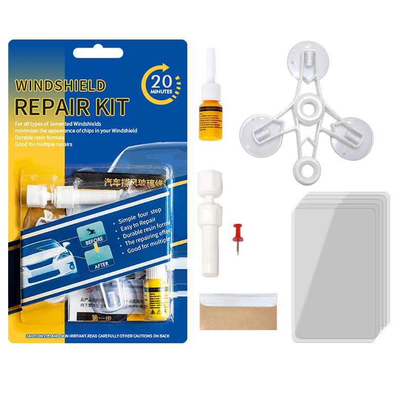 Magic Repair Kit Cracked Phone Screen Repairing Tools For Windshield Glass Safety Windshield Repair Liquid Glass Crack DIY Set