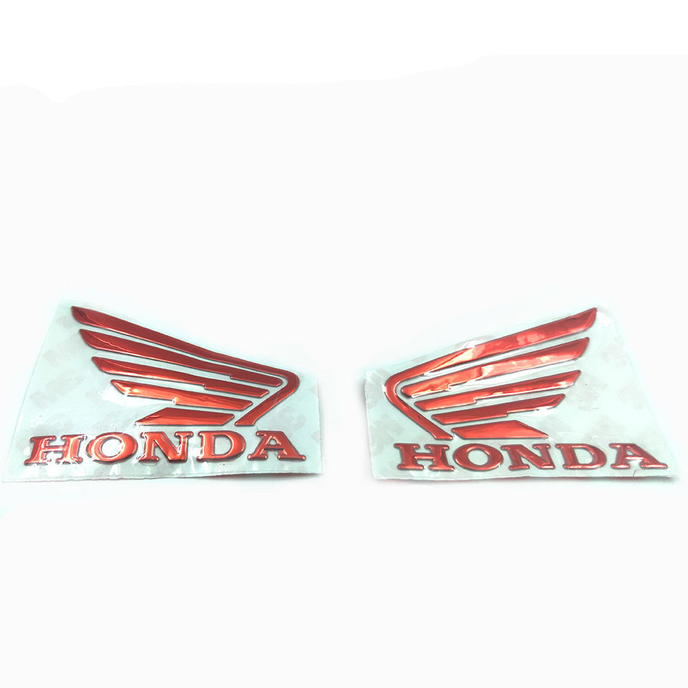 3D Wings Logo Sticker Tank Emblem Badge Motorcycle Car Decal for Honda CBF 125 150 CBR 400 600 800 1000