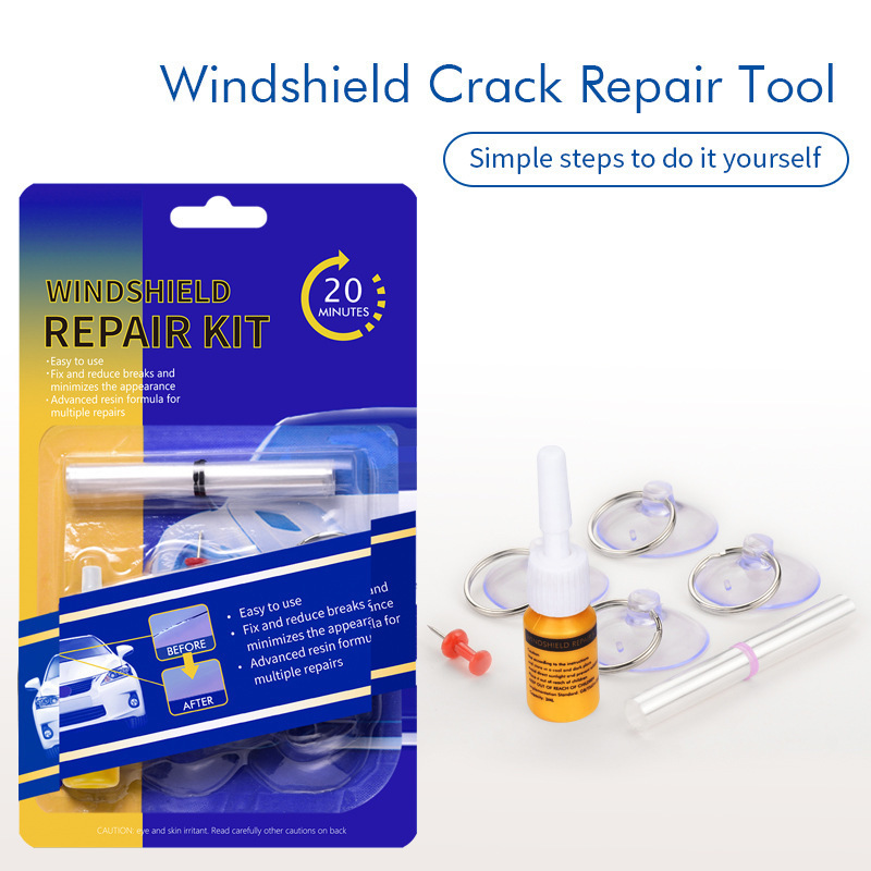 Wholesale Windscreen Repair Kits Scratch Crack Restore Resin Car Glass Crack Fix Windshield Screen Repair Resin Crack Tool Kit