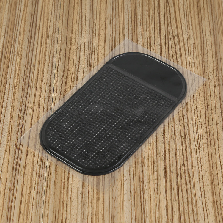 Black Color Small 13*7cm Anti-skid Slip Proof Grip Mat Fit For GPS Cell Phone Car Dashboard Holder Pad High Quality And Durable