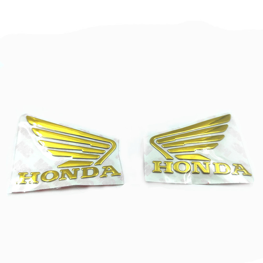 3D Wings Logo Sticker Tank Emblem Badge Motorcycle Car Decal for Honda CBF 125 150 CBR 400 600 800 1000