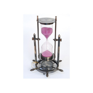 Unique Designed Hanging And Revolving Sand Timer Hourglass Sand Timer Available In 100 Various Color Sand