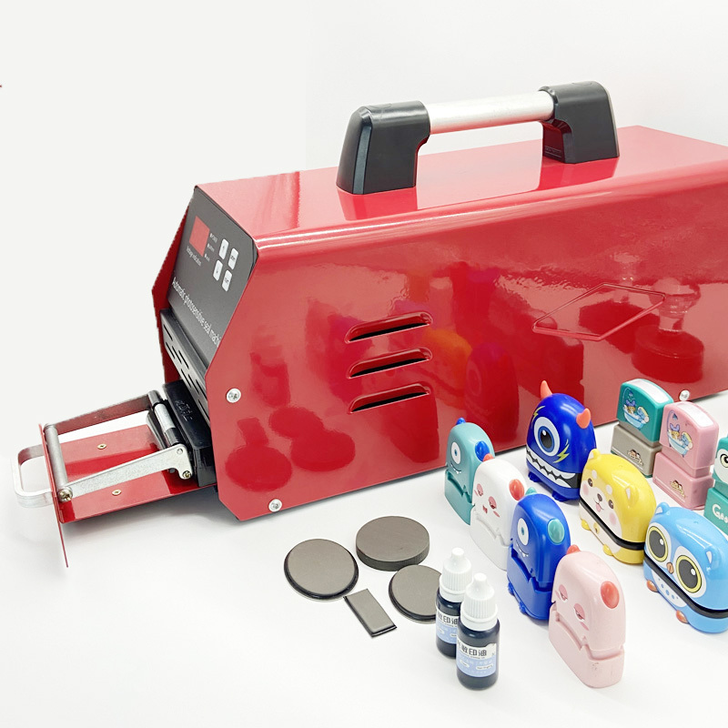 Red flash stamp machine photosensitive fully automatic flash name stamp make machine