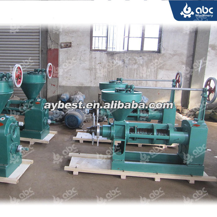 Small screw pressed coconut oil processing machine for sale