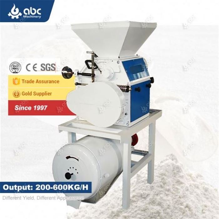 High Efficiency Wheat Maize Small Automatic Flour Mill Machine for Milling Grinding Rice,Sorghum,Cassava,Dried Potato Tapioca