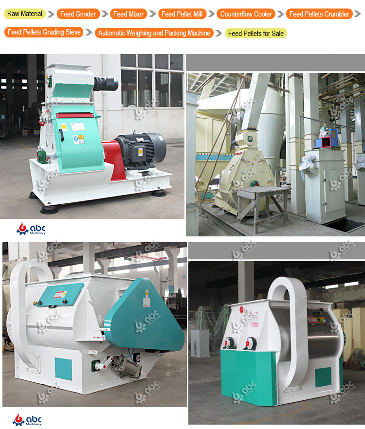 Auto Complete Cattle Poultry Animal Feed Pellet Plant for Making/Processing Chicken,Broiler,Cow,Goat,Livestock,Pig Fodder Pellet