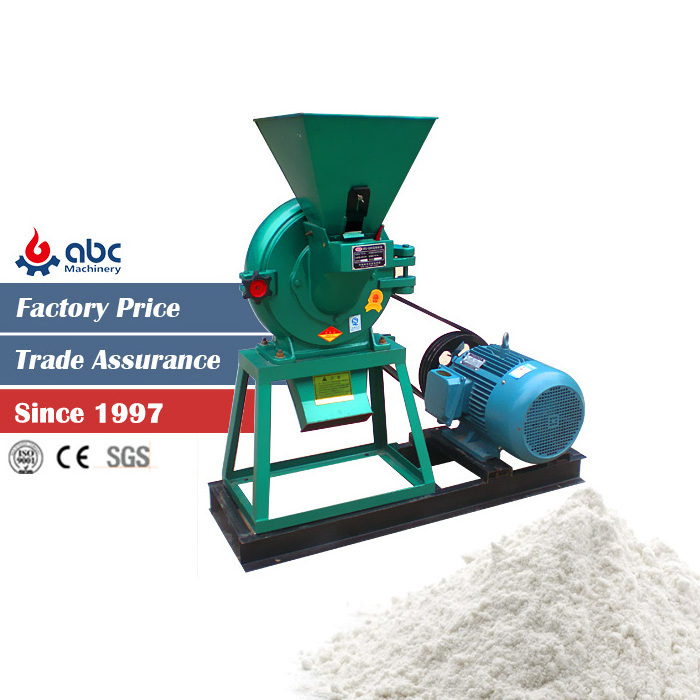 China small commercial maize rice spice powder grinder wheat milling machine grain flour mill machinery corn grinding machine