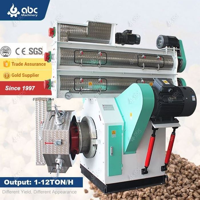 Energy Saving Ring Die Animal Cattle Poultry Feed Pellet Mill for Making Livestock,Chicken,Sheep,Pig,Goat,Fodder Pellet