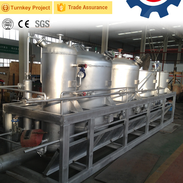 Low cost 1~10 tons small scale fish/groundnut/palm kernel/sunflower/soybean crude oil refinery machine