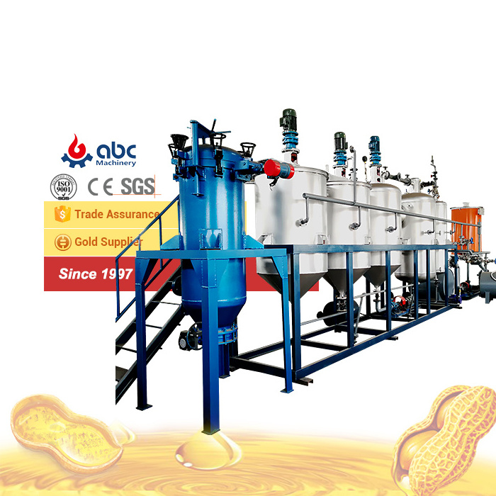 Best mini groundnut soya oil refinery for sale