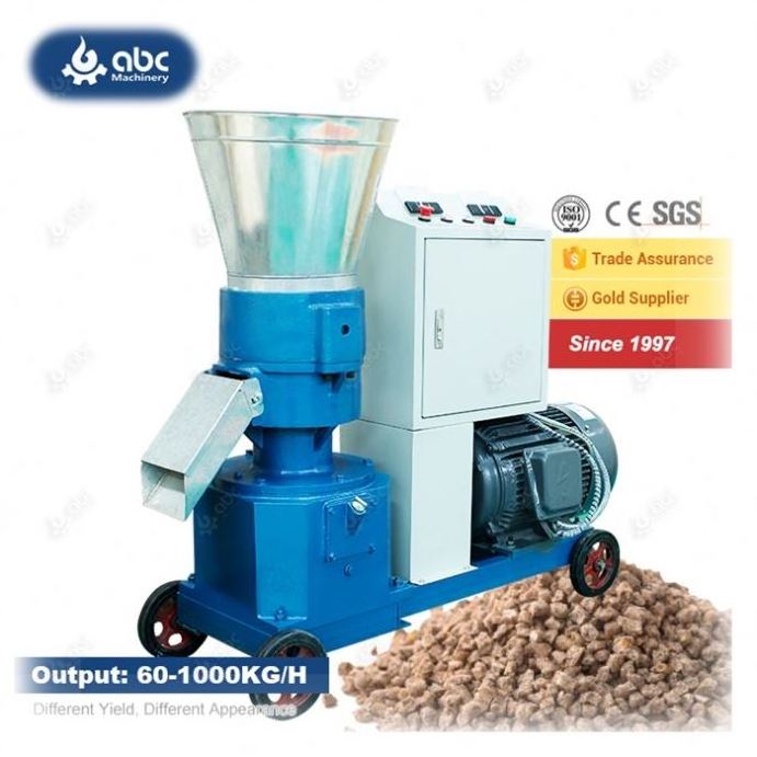 Factory supply small feed mill for farm home use chicken pig dairy cow cattle sheep goat commercial animal feed mill equipment