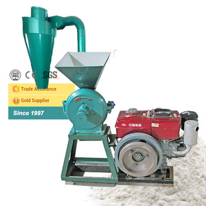 Complete Garri Cassava Processing Machines Diesel Cassava Grinder with Cyclone