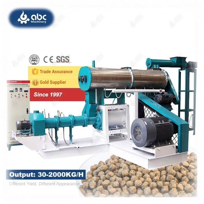 100% Trustworthy Screw Pressing Tilapia Shrimp Floating Fish Feed Pellet Making Machine for Pelletizing Extruding Squeezing