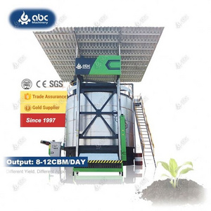 Automatic Organic Fertilizer Chicken Manure Industrial Stainless Steel Fermentation Tank for Fermenting Manure Fertilizer