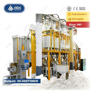 All-In-One Cleaning And Peeling Millet Flour Automatic Flour Mill Plant For Flour Grinding