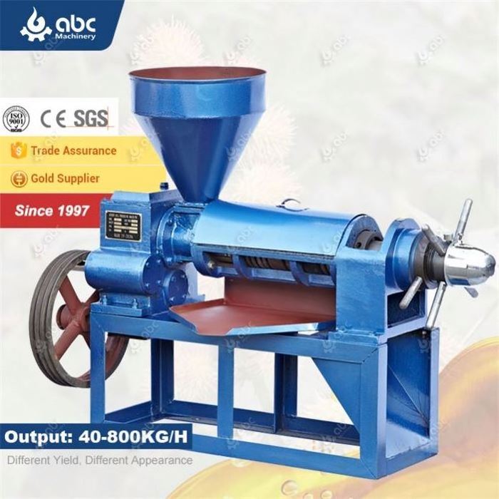 Factory Direct Sales Soybean Oil Machine Provided Peanut Oil Press Machine Automatic Coconut Oil Expeller ABC Machinery 800 Kg/h