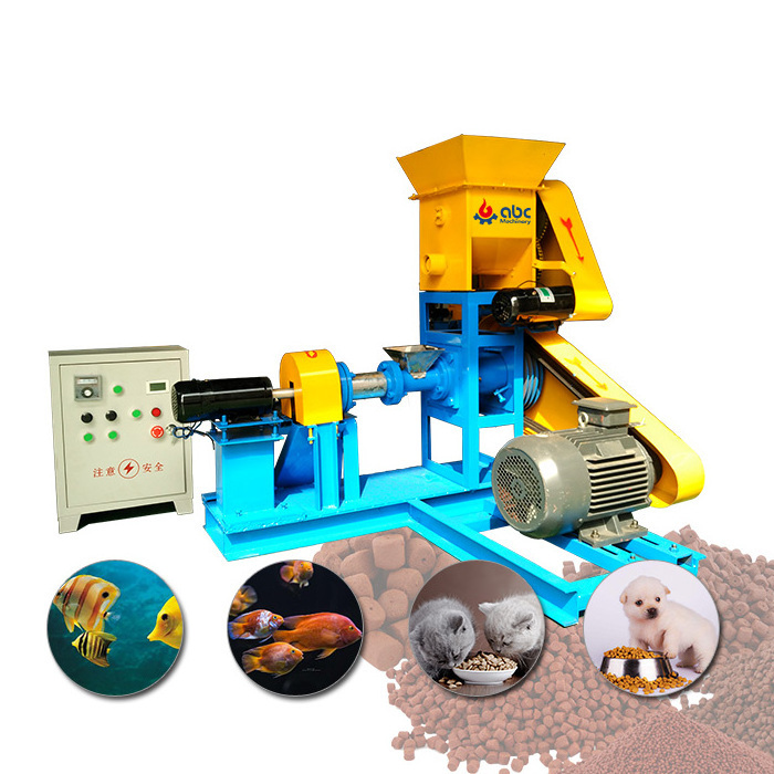 Wholesale Price Automatic Fish Feed Manufacturing Machinery Floating Fish Feed Pellet Machine