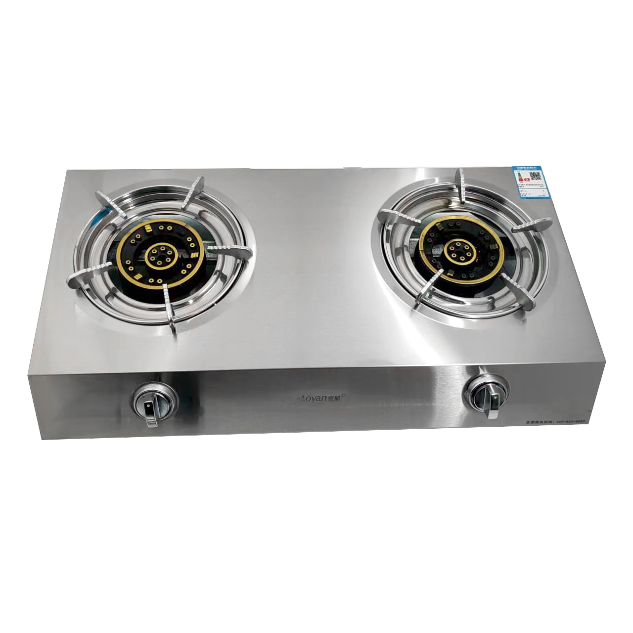 Kitchen Appliance 2 Burner Portable Table Gas Stove For Home Cooking Gas Cooktop