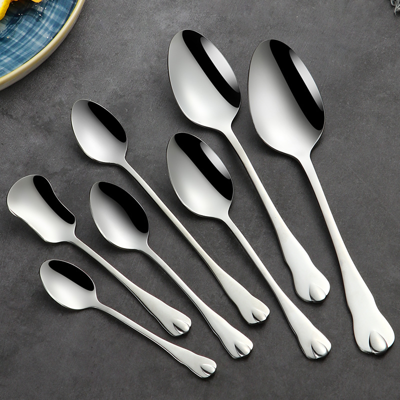 Good Quality Well sale Stainless Steel Flatware Set Spoon Fork Knife Pattern Cutlery For Table Use