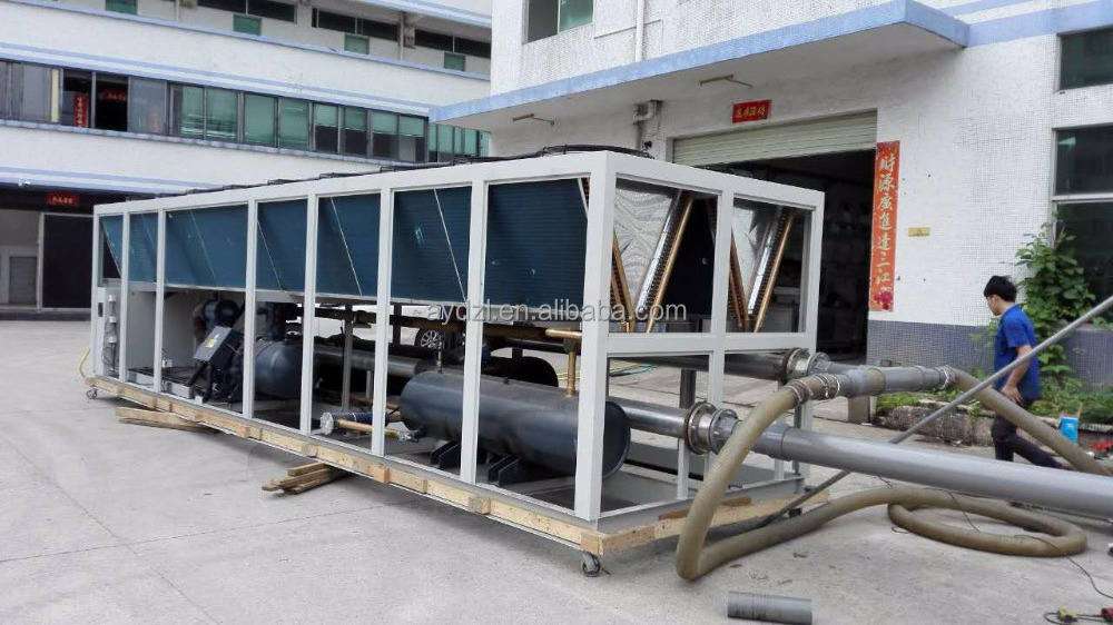 300 Ton 1000 Kw Industrial Air Cooled Screw Water Chiller