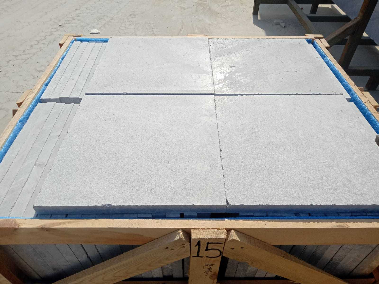 Glory Grey Sandblasted Paver Tile Slab Using For The Flooring Natural Stone Marble High Quality Wholesale Marble made in Turkey