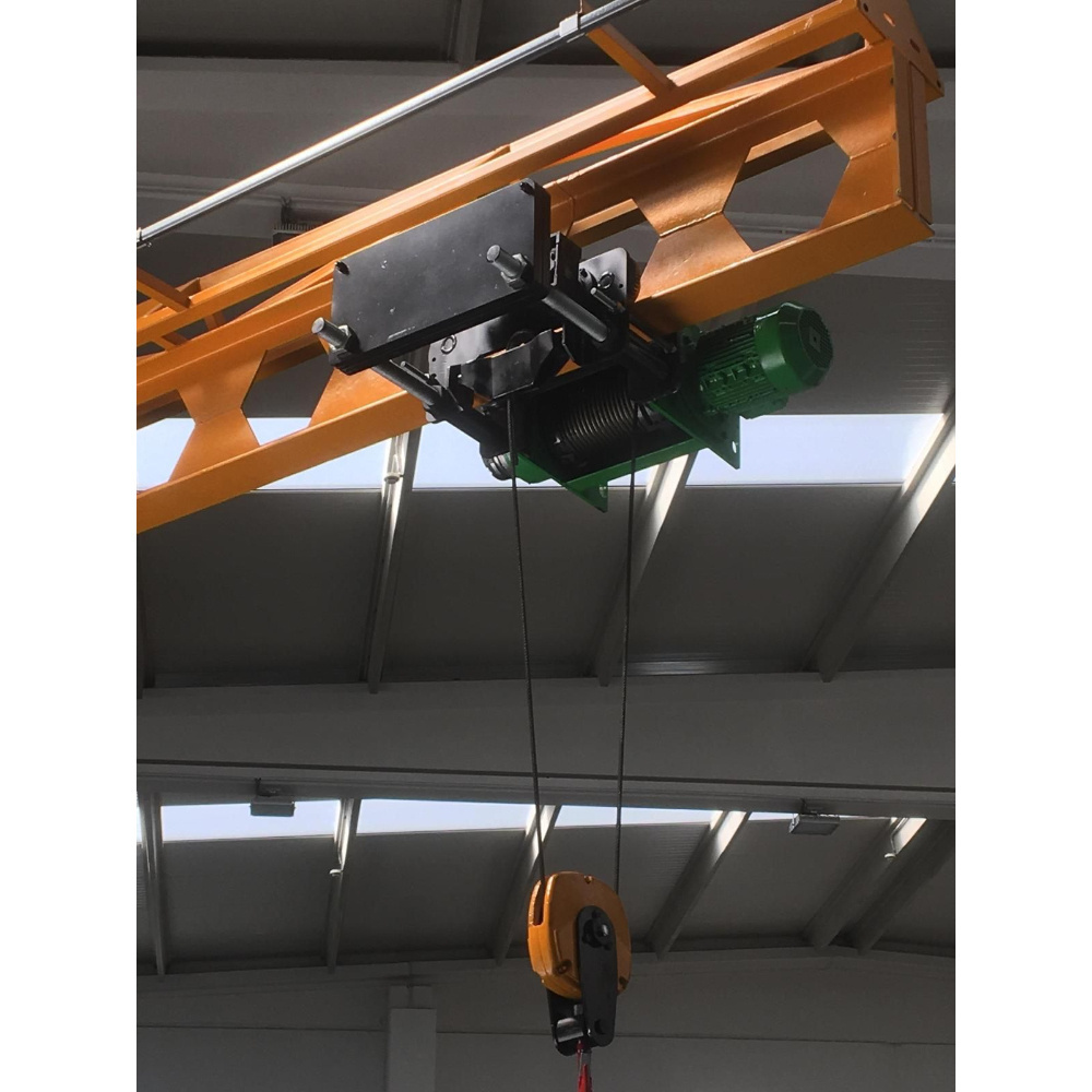 Jib Crane 5 Ton Factory Direct Sale Custom Moment Orange Customized Training Power Food Other Cranes Portable Construction Crane