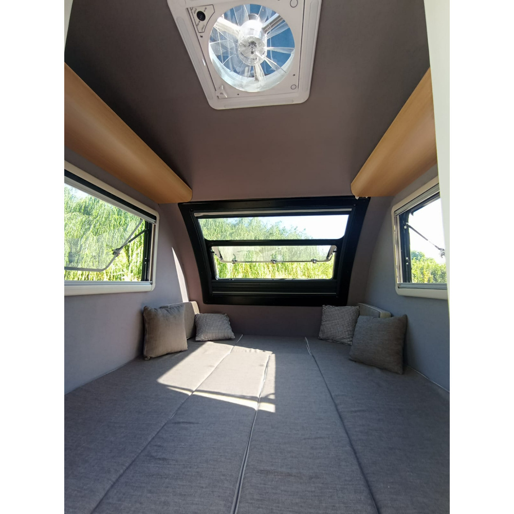 Large Comfortable Camping Caravan for 6 People High Quality Australia Standard Travel Trailer for Sale Made in Turkey 2023