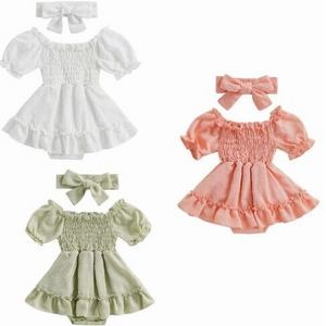 Infant Toddler Baby Girl Princess Summer Clothes Strap Ruffle Sleeveless Dress Dot Print Sundress Bow Dresses