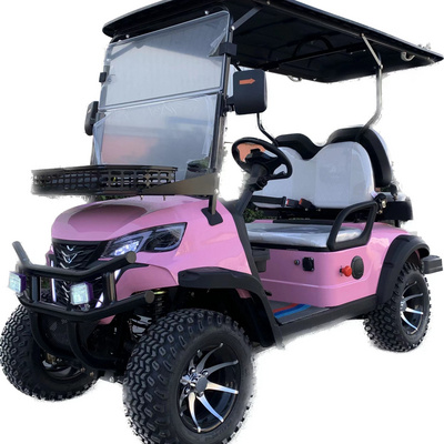 2024 Customized 72V Electric Lithium Battery 6 Seater Off-Road Hunting Buggy and Golf Cart Shuttle