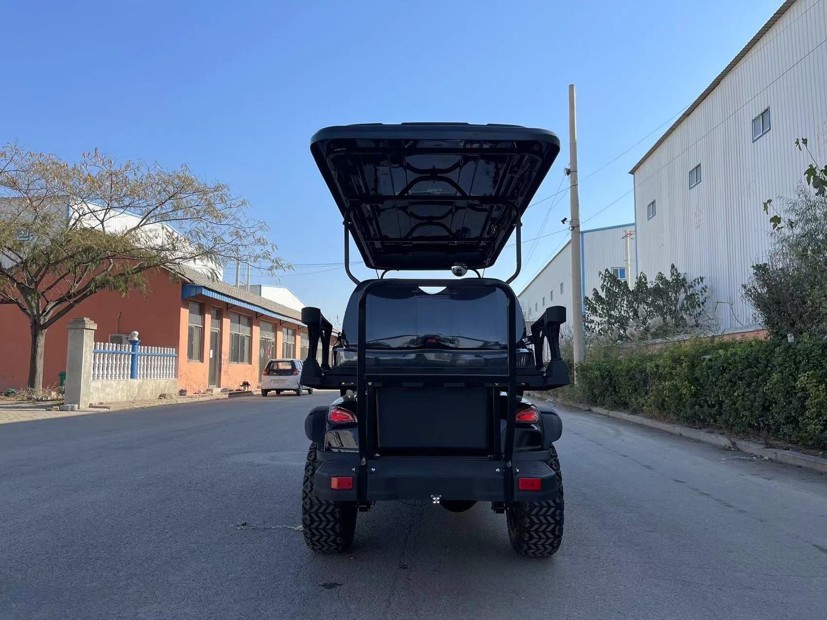 4 Wheel Drive Golf Buggy Car Lithium Battery Powered Golf Cart 6 Passenger Electric Golf Cart