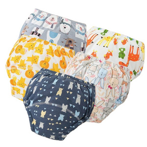 Baby's breath custom fitted baby washable pocket cloth diaper nappy reusable cloth diapers