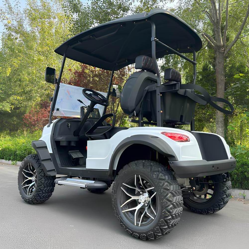 Cheap Chinese electric golf cart for sale 4 seater lithium 72V battery mini 72 volt with cars price and more!