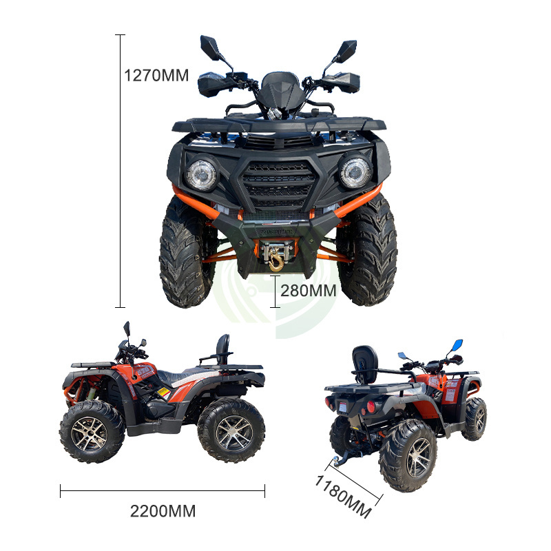 36v Sport India 4000w Tires 14 Inch Dizel 150 Automatic 4 Wheeler 800cc 300cc 2 Kisilik 110 De Granja Utv Motor Atv