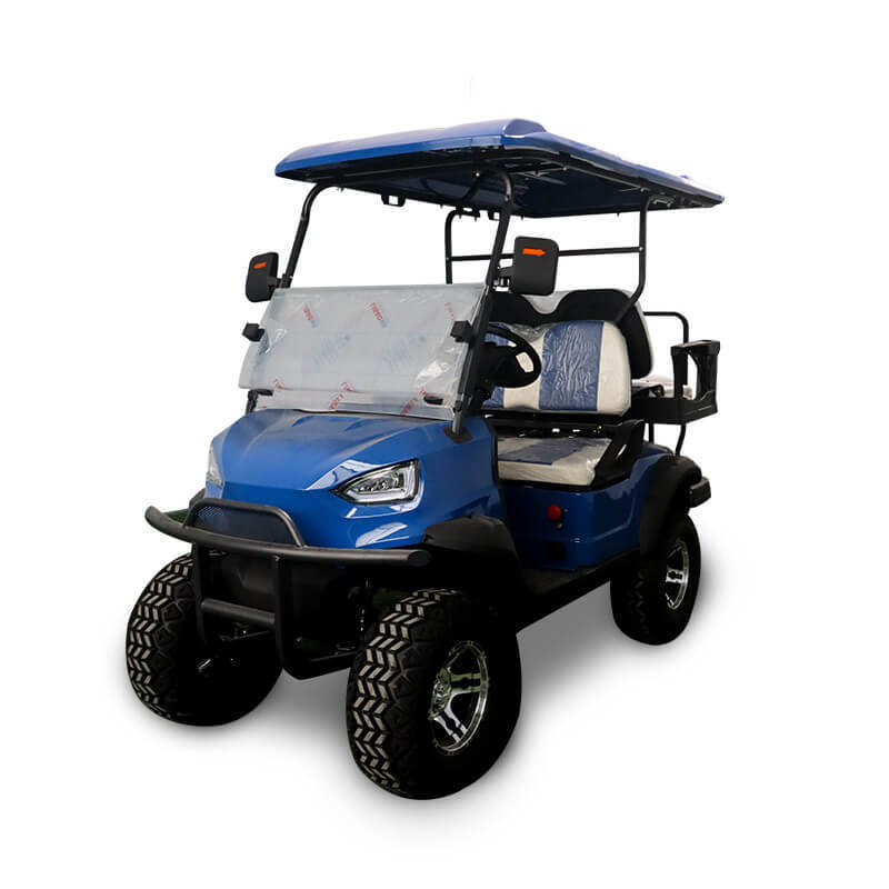 Chinese 4 Seater Electric Golf Carts Cheap Prices Buggy Car for Sale 2 Occasion Limo 48v 100ah Lithium Battery Cart