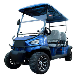 Chinese 4 Seater Electric Golf Carts Cheap Prices Buggy Car for Sale 2 Occasion Limo 48v 100ah Lithium Battery Cart