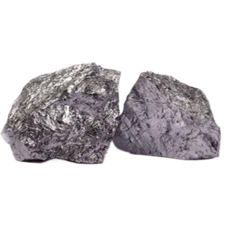 Ferro alloy made from low carbon ferro chrome alloy with chromium and iron