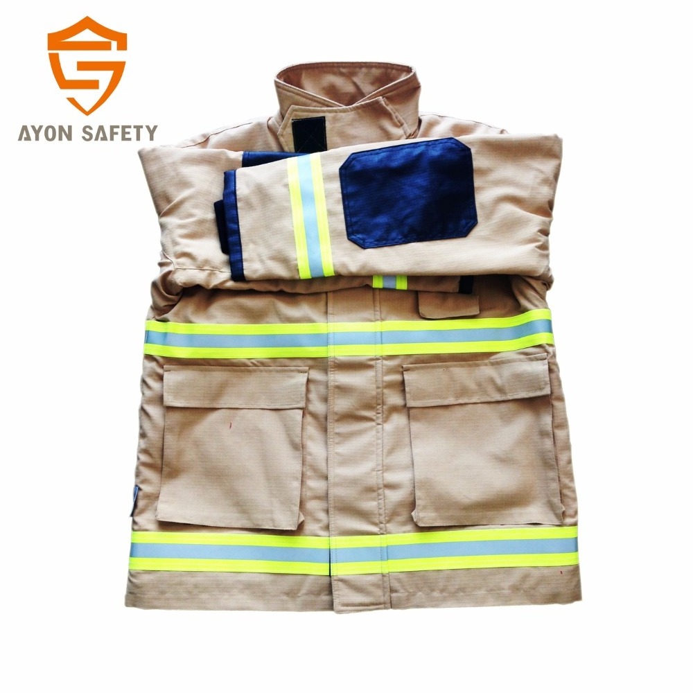 Firefighter suits/clothes wholesale used fire retardant clothing