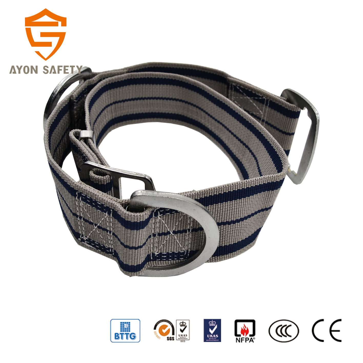 Berserk Nylon firefighting suit belt multi-buckle flame resist fireproof rescue belt for firemen