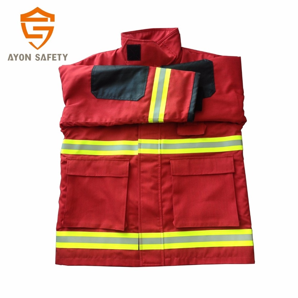 Firefighter suits/clothes wholesale used fire retardant clothing