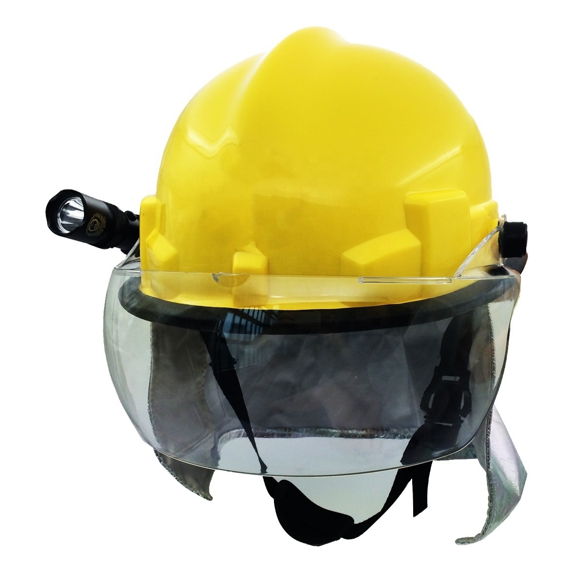 Promotion hard material flame retardant firefighting protective helmet for firemen