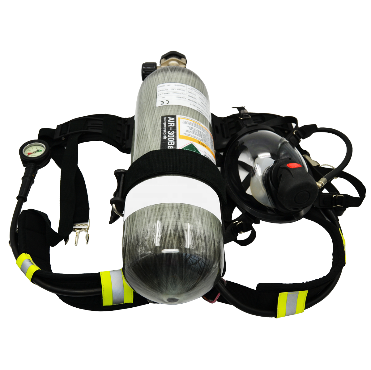 CE Wholesale Fire Rescue Full Face Anti Gas Mask Firefighting Equipment SCBA