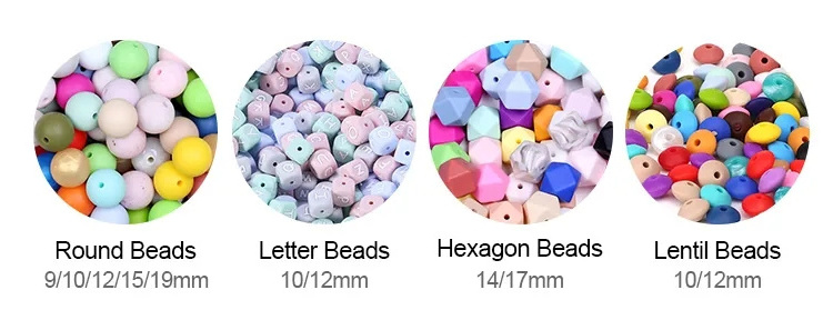 Hot Sale Chewable Kovcit Baby Toy Custom Animal Silicone Focal Beads For DIY Jewelry Making Pacifier Chain Bracelets Pens