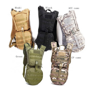 AYPPRO Daypack Tactical Molle Hydration Pack Backpack without 3L TPU Water Bladder for Cycling, Hiking, Running, Climbing