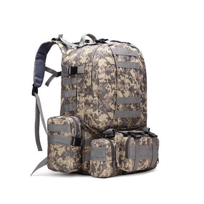 AYPPRO Large 50L Weekend 3-Day Pack, Outdoor Hunting Range Bag,Tactical Survival Molle Backpack