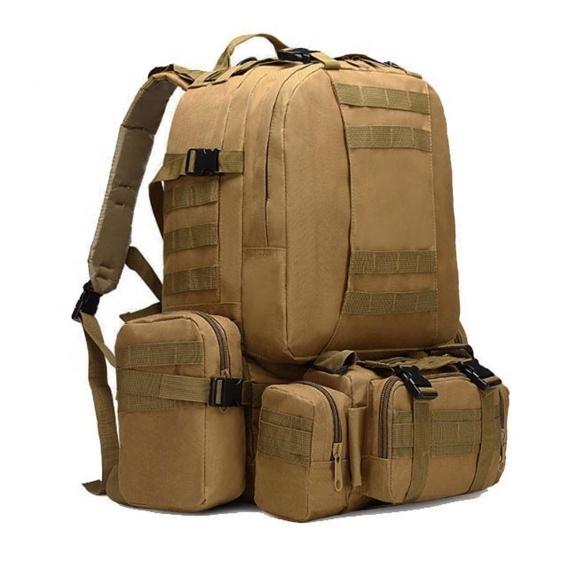 AYPPRO Large 50L Weekend 3-Day Pack, Outdoor Hunting Range Bag,Tactical Survival Molle Backpack